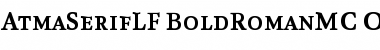 AtmaSerifLF-BoldRomanMC Regular Font