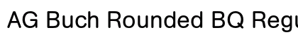 AG Buch Rounded BQ Regular preview