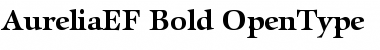 AureliaEF Font