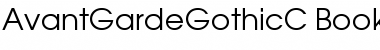 AvantGardeGothicC Regular Font