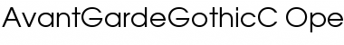 AvantGardeGothicC Font