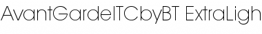 ITC Avant Garde Gothic Font