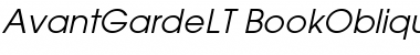 ITC Avant Garde Gothic LT Font