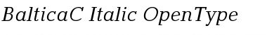 BalticaC Font