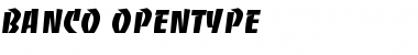 Banco Regular Font Banco Regular Font