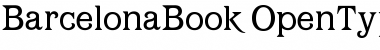 Barcelona Book Font