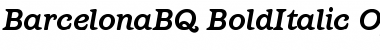 Barcelona BQ Regular Font