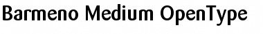 Barmeno Medium Font