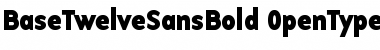 Download BaseTwelveSans Font