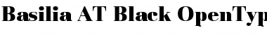 Basilia AT Black Regular Font