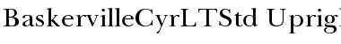 Download Baskerville Cyrillic LT Std Font