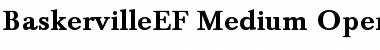 BaskervilleEF-Medium Regular Font