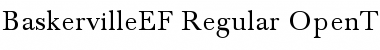 BaskervilleEF-Regular Font