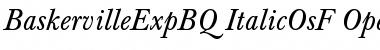 Baskerville Expert BQ Font