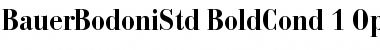 Download Bauer Bodoni Std 2 Font