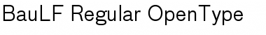 BauLF-Regular Font