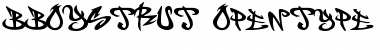 BBOYSTRUT Regular Font