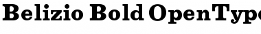 Belizio Bold Font