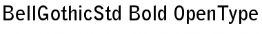 Bell Gothic Std Bold Font