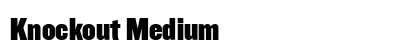 Knockout Medium Preview