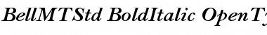 Download Bell MT Std Font