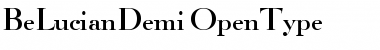 BeLucianDemi Font