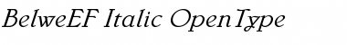 BelweEF-Italic Font