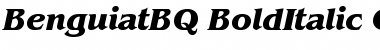 Benguiat BQ Regular Font