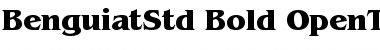 ITC Benguiat Std Bold Font