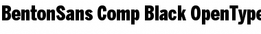 Download BentonSans Comp Black Font