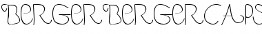 BERGER&BERGER 1234567890 Light Font