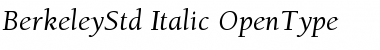 ITC Berkeley Oldstyle Std Font