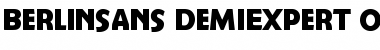 Berlinsans DemiExpert Font