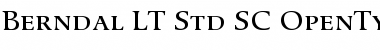 Berndal LT Std SC Font