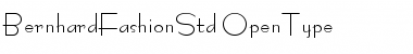 Bernhard Fashion Std Font