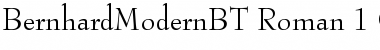 Bernhard Modern Regular Font