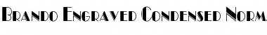 Download Brando Engraved Condensed Font