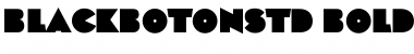 Black Boton Std Bold Font