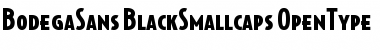 BodegaSans-BlackSmallcaps Font