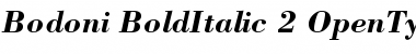 Bodoni BoldItalic Font