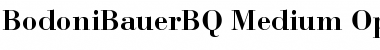 Download Bodoni Bauer BQ Font