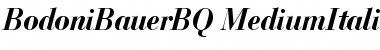 Bodoni Bauer BQ Font