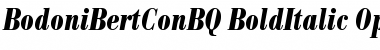 Bodoni Berthold Condensed BQ Font