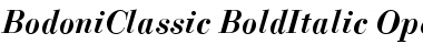 Download BodoniClassic Font