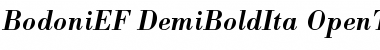 BodoniEF Font