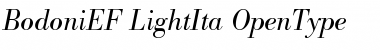 BodoniEF Font