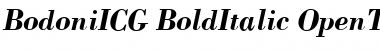 BodoniICG Font