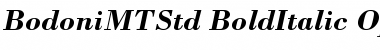 Download Bodoni MT Std Font