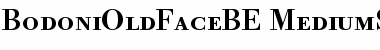 Download Bodoni Old Face BE Font