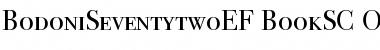 BodoniSeventytwoEF Font